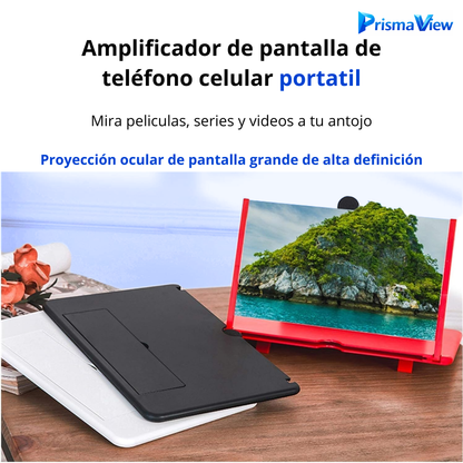 PrismaView™ – Cine Portátil para tu Móvil